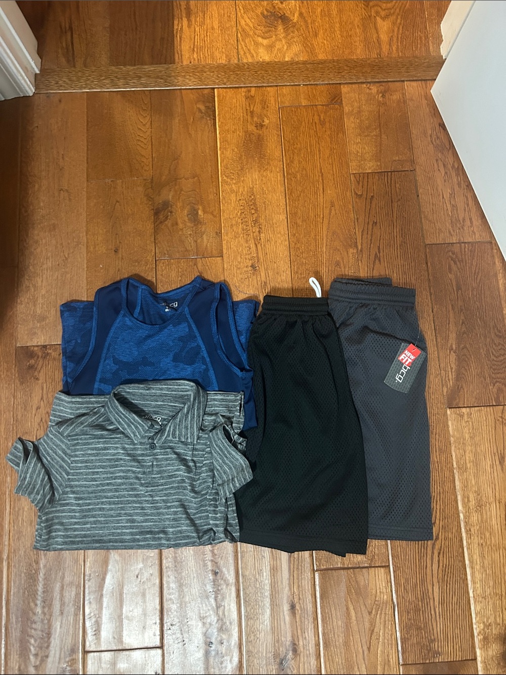4 pc BCG Boys Athletic - Blue, Gray, Black